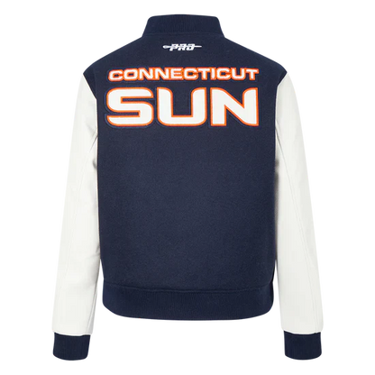 LIMITED EDITION - NEW CUSTOMIZED WNBA02 CCS  CH SKY BASEBALL JACKET, SATIN VARSITY JACKET 07