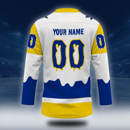 LIMITED EDITION - NEW CUSTOMIZED NHL14 SLB ST. LOUIS BLUES UNISEX HOCKEY JERSEY