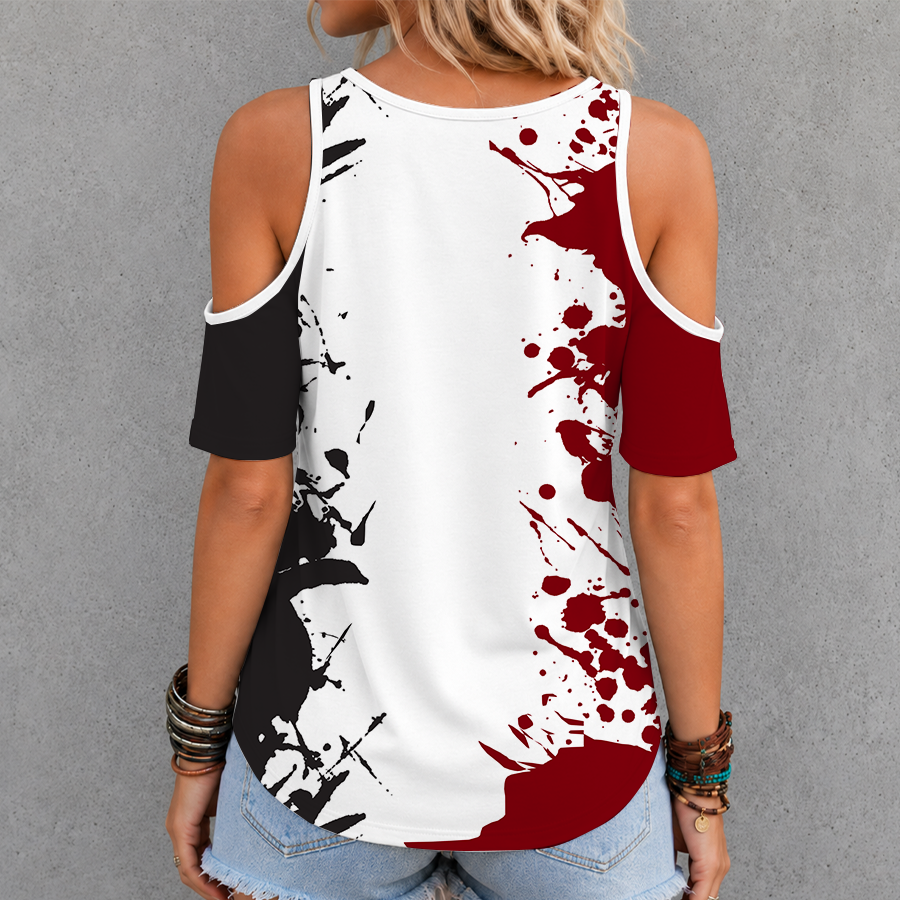 [FAN EXCLUSIVE] NEW CUSTOMIZED MLS14 ALU ATLANTA UNITED FC CRISS CROSS V-NECK TOP