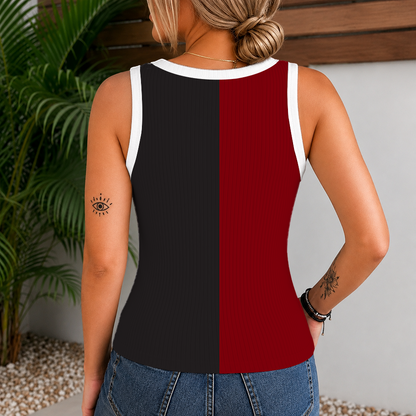 [FAN EXCLUSIVE] NEW CUSTOMIZED MLS14 ALU ATLANTA UNITED FC V-NECK TANK TOP