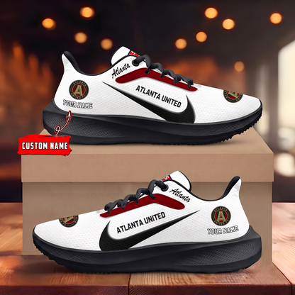 [FAN EXCLUSIVE] NEW CUSTOMIZED MLS14 ALU ATLANTA UNITED FC ROAD RUNNING SHOES