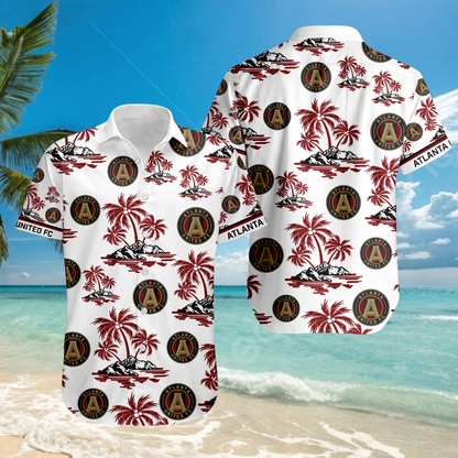 TOP SELLING - NEW CUSTOMIZED MLS14 ALU ATLANTA UNITED FC UNISEX HAWAIIAN SHIRT
