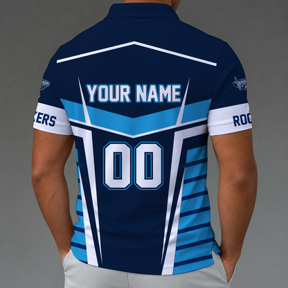 [FAN FAVORITE] NEW CUSTOMIZED WNBA14 CLR CLEVELAND ROCKERS POLO SHIRT