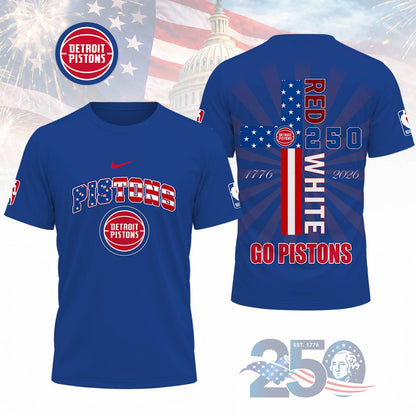 LIMITED EDITION - NEW CUSTOMIZED NBA14 DPI DETROIT PISTONS T-SHIRT, POLO SHIRT, ZIP POLO SHIRT, SWEATSHIRT, HOODIE & ZIP HOODIE