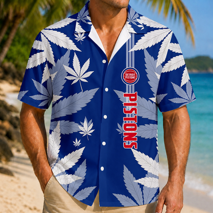 VIRAL EDITION - NEW CUSTOMIZED NBA14 DPI DETROIT PISTONS UNISEX HAWAIIAN SHIRT