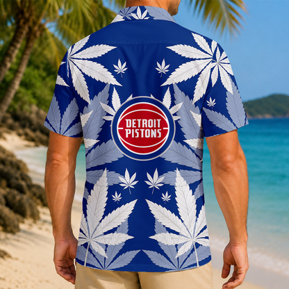 VIRAL EDITION - NEW CUSTOMIZED NBA14 DPI DETROIT PISTONS UNISEX HAWAIIAN SHIRT