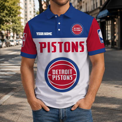 SPECIAL EDITION - NEW CUSTOMIZED NBA14 DPI DETROIT PISTONS T-SHIRT, POLO SHIRT, ZIP POLO SHIRT, SWEATSHIRT, HOODIE & ZIP HOODIE