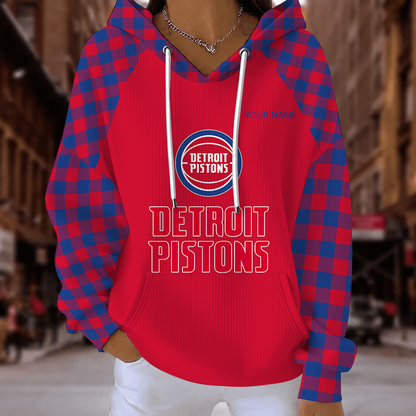 [HOT DEAL] NEW CUSTOMIZED NBA14 DPI DETROIT PISTONS  RIBBED HOODIE & SWEATSHIRT