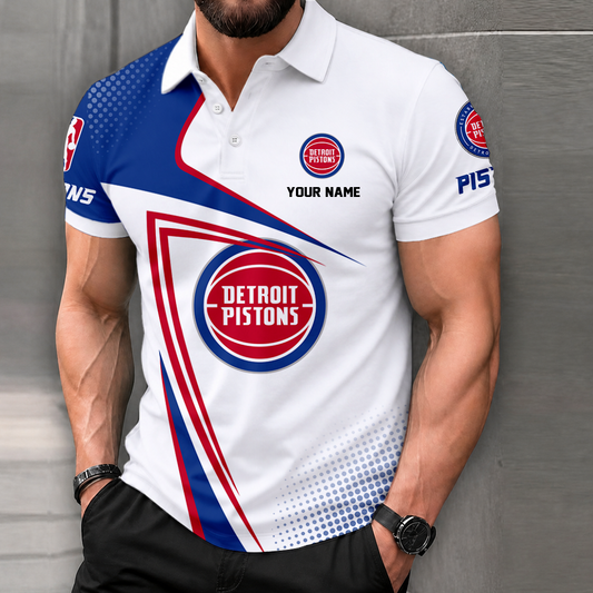 LIMITED EDITION - NEW CUSTOMIZED NBA14 DPI DETROIT PISTONS T-SHIRT, POLO SHIRT, ZIP POLO SHIRT, SWEATSHIRT, HOODIE & ZIP HOODIE