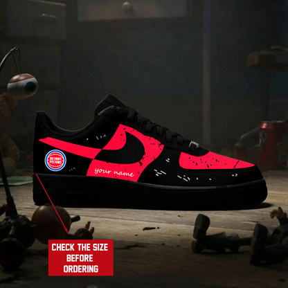 [HOT DEAL] NEW CUSTOMIZED NBA14 DPI DETROIT PISTONS AF1 SHOES