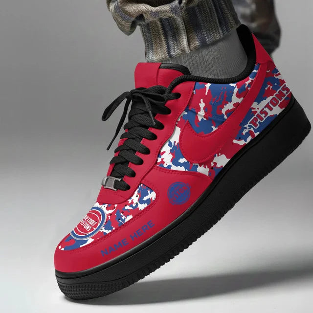 [HOT DEAL] NEW CUSTOMIZED NBA14 DPI DETROIT PISTONS AF1 SHOES