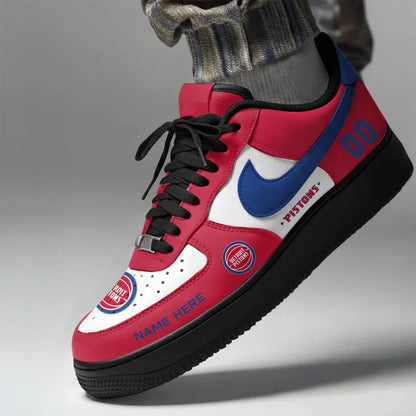 [HOT DEAL] NEW CUSTOMIZED NBA14 DPI DETROIT PISTONS AF1 SHOES