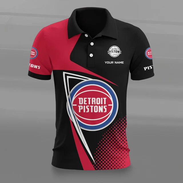 [HOT DEAL] NEW CUSTOMIZED NBA14 DPI DETROIT PISTONS POLO SHIRT