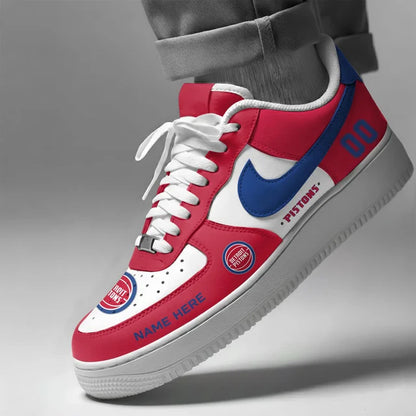 [HOT DEAL] NEW CUSTOMIZED NBA14 DPI DETROIT PISTONS AF1 SHOES