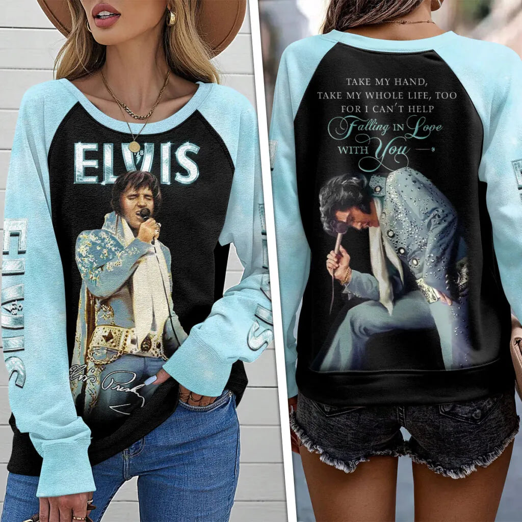 [FAN FAVORITE] NEW CUSTOMIZED ELVIS PRESLEY UNISEX SWEATSHIRT