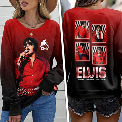 [FAN FAVORITE] NEW CUSTOMIZED ELVIS PRESLEY UNISEX SWEATSHIRT
