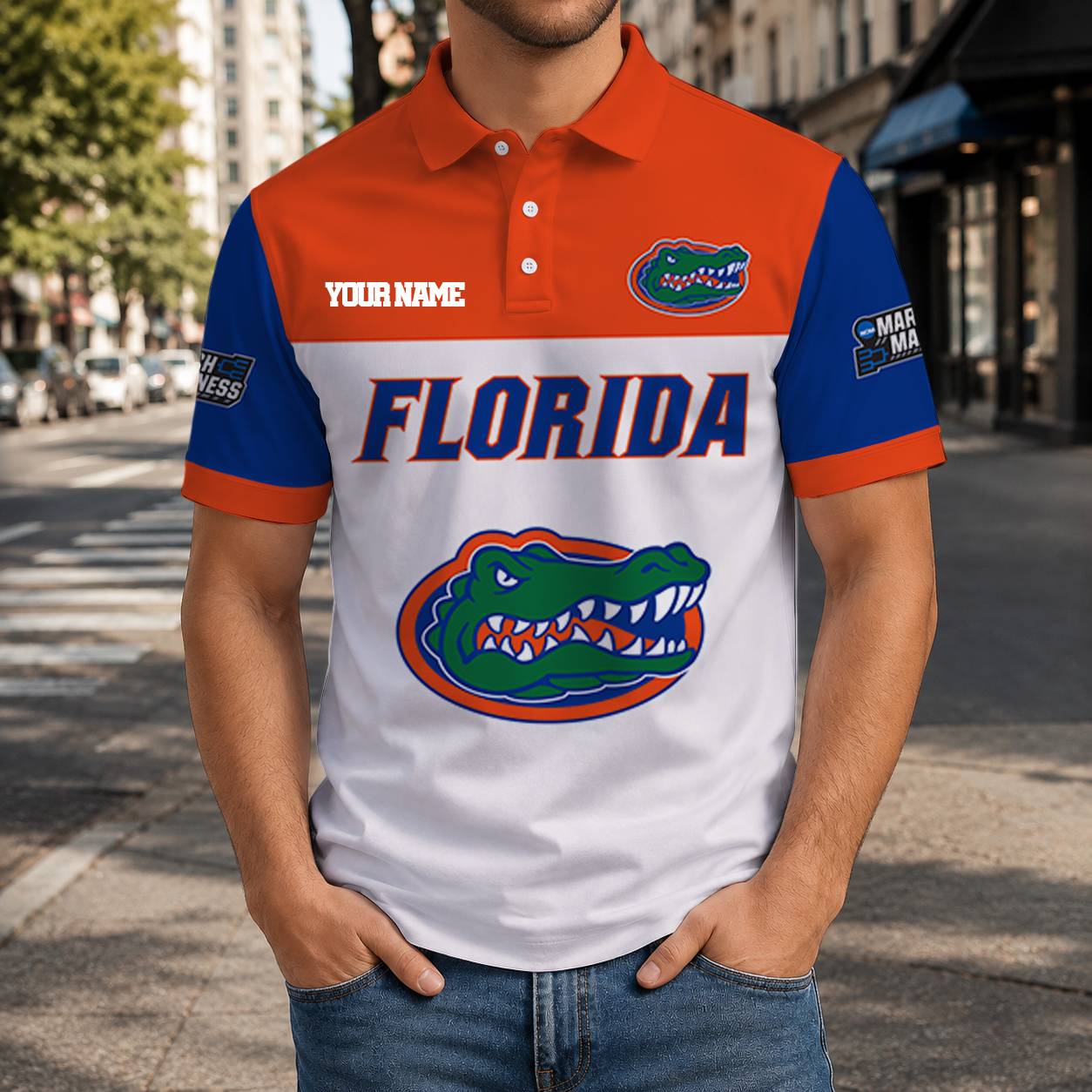 LIMITED EDITION - NEW CUSTOMIZED NCAA MAM14 FLG FLORIDA GATORS T-SHIRT, POLO SHIRT, ZIP POLO SHIRT, SWEATSHIRT, HOODIE & ZIP HOODIE