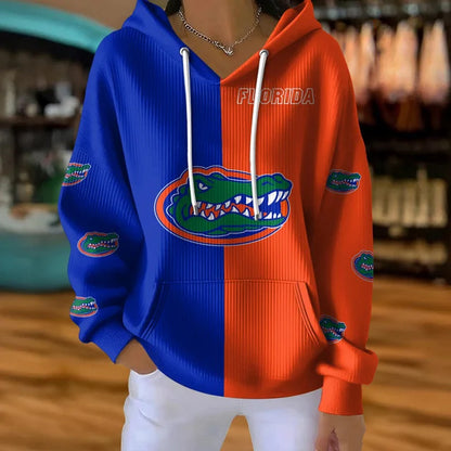 [FAN FAVORITE] NEW CUSTOMIZED NCAA MAM14 FLG FLORIDA GATORS STRAPPY RIBBED HOODIE & SWEATSHIRT