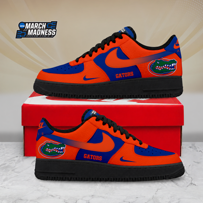 SPECIAL EDITION - NEW CUSTOMIZED NCAA MAM14 FLG FLORIDA GATORS AF1 SHOES