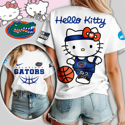 LIMITED EDITION - NEW CUSTOMIZED MAM NCAA14 FLG FL GATORS HELLO KITTY T-SHIRT, SWEATSHIRT, HOODIE & ZIP HOODIE