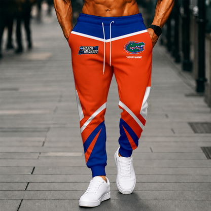 LIMITED EDITION - NEW CUSTOMIZED NCAA MAM14 FLG FLORIDA GATORS SWEATPANTS