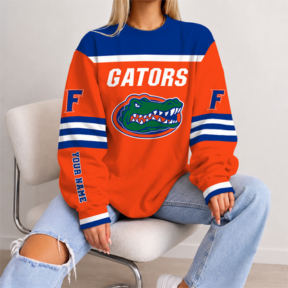 [FAN FAVORITE] NEW CUSTOMIZED NCAA MAM14 FLG FLORIDA GATORS STRAPPY UNISEX SWEATSHIRT