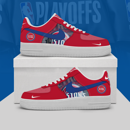 [HOT DEAL] NEW CUSTOMIZED NBA14 DPI DETROIT PISTONS AF1 SHOES