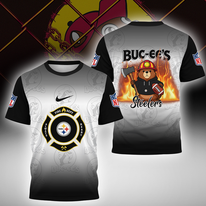 [SPECIAL OFFER] NEW CUSTOMIZED NFL14 PSB PITTSBURGH STEELERS BUC-EE'S T-SHIRT, HOODIE & ZIP HOODIE