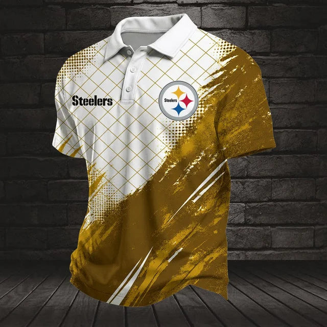 EXCLUSIVE EDITION - NEW CUSTOMIZED NFL14 PSB PITTSBURGH STEELERS POLO SHIRT, ZIP POLO SHIRT, T-SHIRT, HOODIE, ZIP HOODIE & SWEATSHIRT