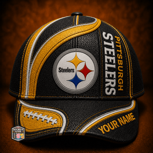 ELITE EDITION - NEW CUSTOMIZED NFL14 PSB PITTSBURGH STEELERS CLASSIC CAP