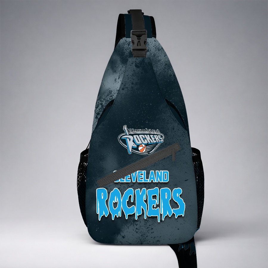 [FAN FAVORITE] NEW CUSTOMIZED WNBA14 CLR CLEVELAND ROCKERS SLING BAG