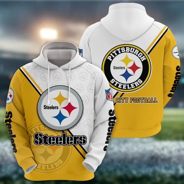 ELITE EDITION - NEW CUSTOMIZED NFL14 PSB PITTSBURGH STEELERS HOODIE, ZIP HOODIE, T-SHIRT, POLO SHIRT, ZIP POLO SHIRT & SWEATSHIRT