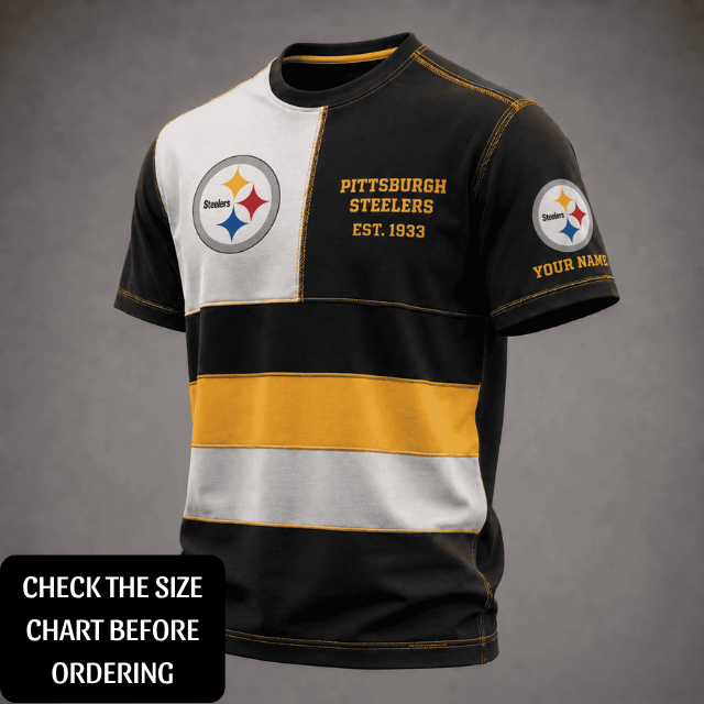EXCLUSIVE EDITION - NEW CUSTOMIZED NFL14 PSB PITTSBURGH STEELERS T-SHIRT, POLO SHIRT, ZIP POLO SHIRT, HOODIE, ZIP HOODIE & SWEATSHIRT