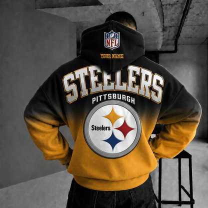 EXCLUSIVE EDITION - NEW CUSTOMIZED NFL14 PSB PITTSBURGH STEELERS HOODIE, ZIP HOODIE, POLO SHIRT, ZIP POLO SHIRT, T-SHIRT & SWEATSHIRT