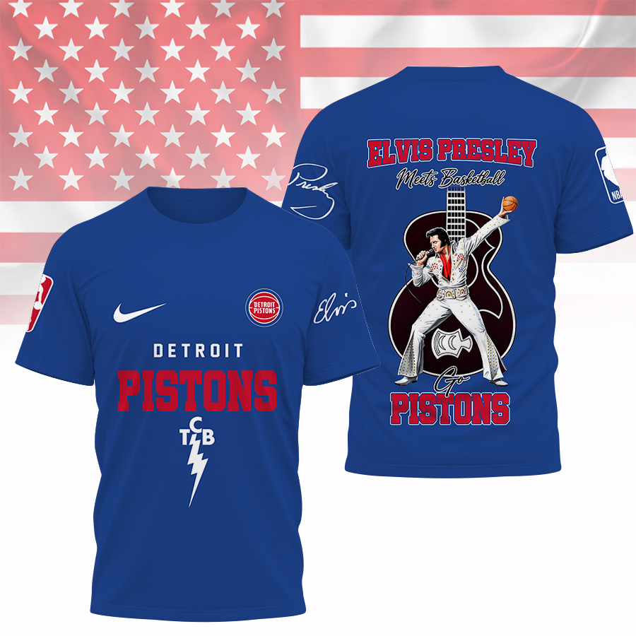 [HOT DEAL] NEW CUSTOMIZED NBA14 DPI DETROIT PISTONS X ELVIS PRESLEY T-SHIRT, HOODIE, ZIP HOODIE
