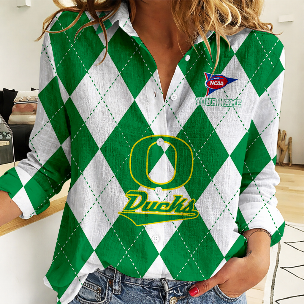 LIMITED DROP - NEW CUSTOMIZED | NCAA FBS14 OGD OG DUCKS WOMEN CASUAL SHIRT FOR FAN