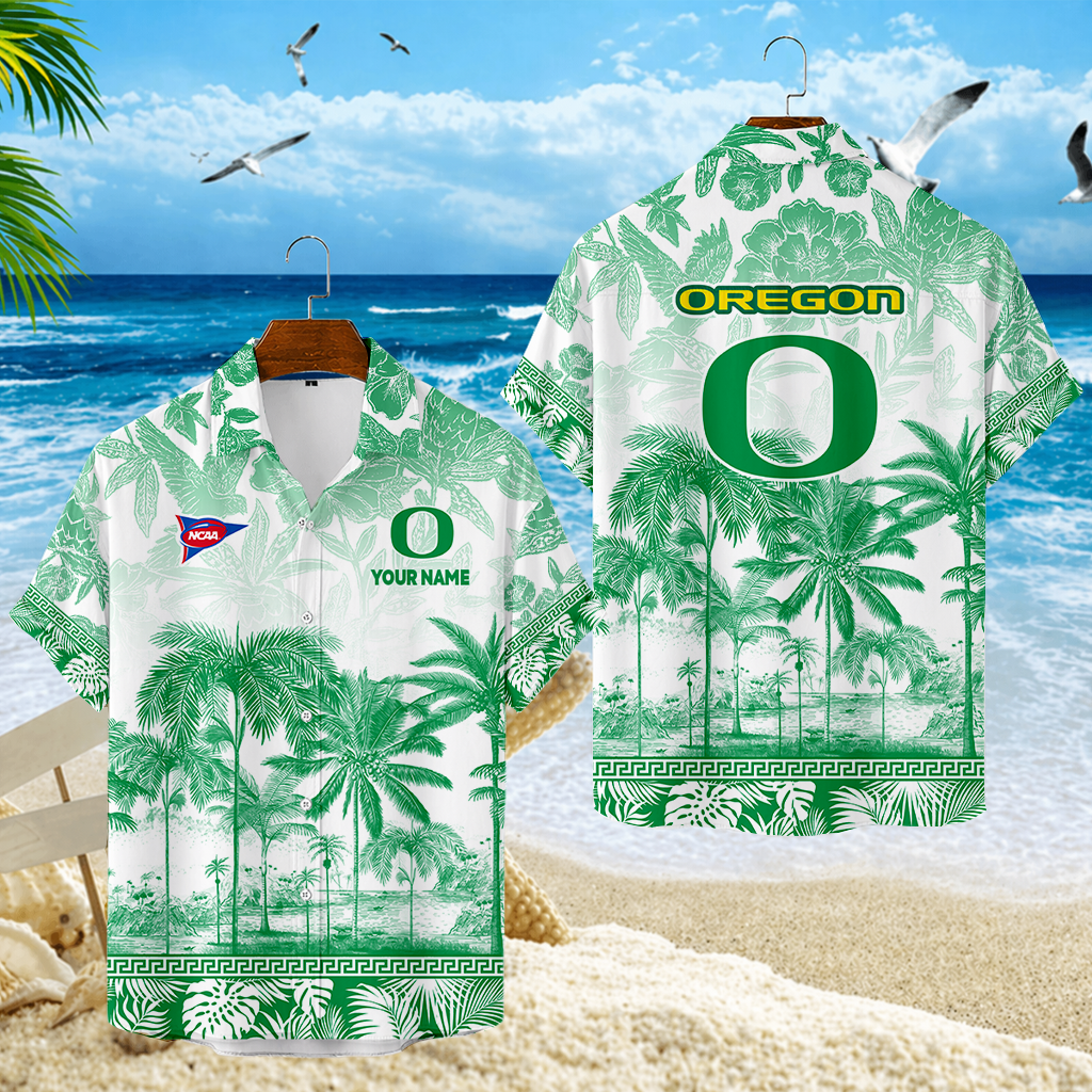 LIMITED EDITION - NEW CUSTOMIZED FBS14 OGD OREGON DUCKS UNISEX HAWAIIAN SHIRT