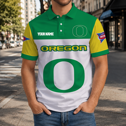 EXCLUSIVE EDITION - NEW CUSTOMIZED NCAA FBS14 OGD OREGON DUCKS POLO SHIRT, ZIP POLO SHIRT & T-SHIRTS