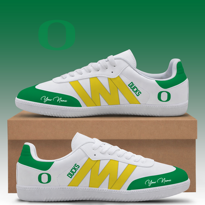 [FAN FAVORITE] NEW CUSTOMIZED NCAA FBS14 OGD OREGON DUCKS CLASSIC SNEAKERS