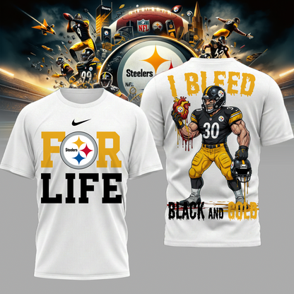 LIMITED EDITION - NEW CUSTOMIZED NFL14 PSB PB STEELERS UNISEX T-SHIRT, POLO & HOODIE