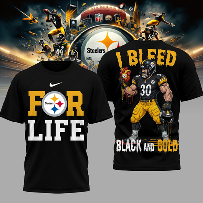 LIMITED EDITION - NEW CUSTOMIZED NFL14 PSB PB STEELERS UNISEX T-SHIRT, POLO & HOODIE