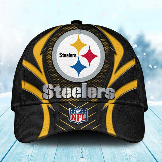 LIMITED EDITION - NEW CUSTOMIZED NFL14 PSB PITTSBURGH STEELERS CLASSIC CAP