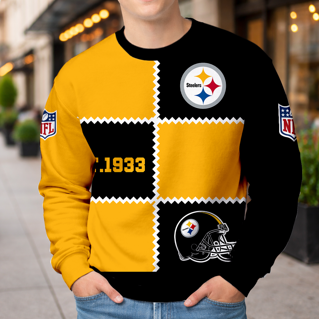 LIMITED EDITION - NEW CUSTOMIZED NFL14 PSB PITTSBURGH STEELERS UNISEX T-SHIRT, POLO, HOODIE & JACKETS
