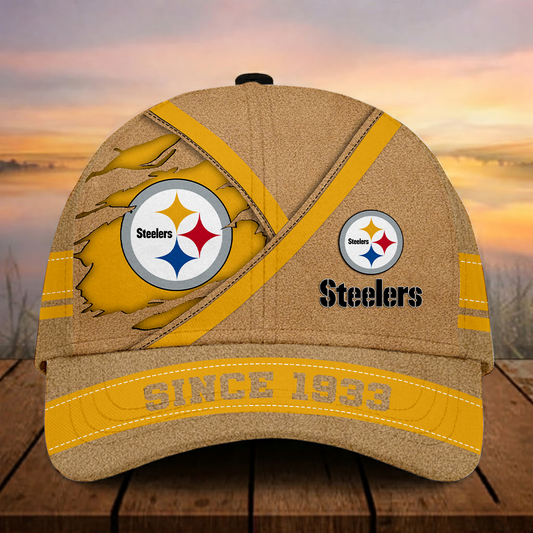 LIMITED EDITION - NEW CUSTOMIZED NFL14 PSB PITTSBURGH STEELERS CLASSIC CAP