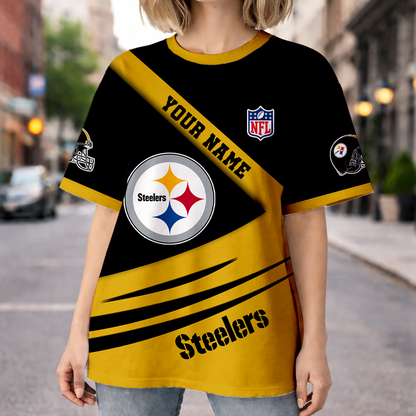 LIMITED EDITION - NEW CUSTOMIZED NFL14 PSB PITTSBURGH STEELERS UNISEX T-SHIRT, POLO, HOODIE & JACKETS
