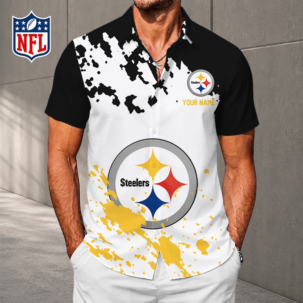 LIMITED EDITION - NEW CUSTOMIZED NFL14 PSB PITTSBURGH STEELERS UNISEX HAWAIIAN SHIRT