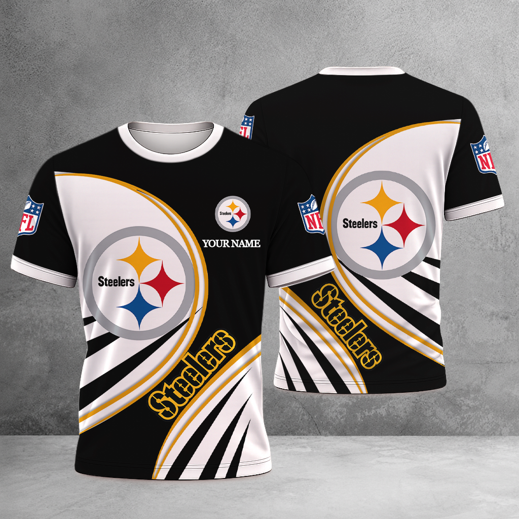 LIMITED EDITION - NEW CUSTOMIZED NFL14 PSB PITTSBURGH STEELERS T-SHIRT, POLO SHIRT, ZIP POLO SHIRT, SWEATSHIRT, HOODIE & ZIP HOODIE