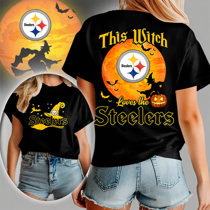 [SPECIAL OFFER] NEW CUSTOMIZED NFL14 PSB PITTSBURGH STEELERS  HALLOWEEN T-SHIRT, HOODIE & ZIP HOODIE