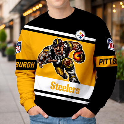 LIMITED EDITION - NEW CUSTOMIZED NFL14 PSB PITTSBURGH STEELERS UNISEX T-SHIRT, POLO, HOODIE & JACKETS