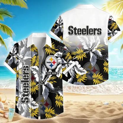[SPECIAL OFFER] NEW CUSTOMIZED NFL14 PSB PITTSBURGH STEELERS UNISEX HAWAIIAN SHIRT